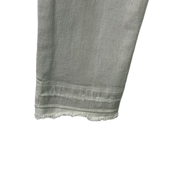 Current Elliot The Stiletto Skinny Jeans Gray Raw Released Hem Size 26 - Picture 4 of 7